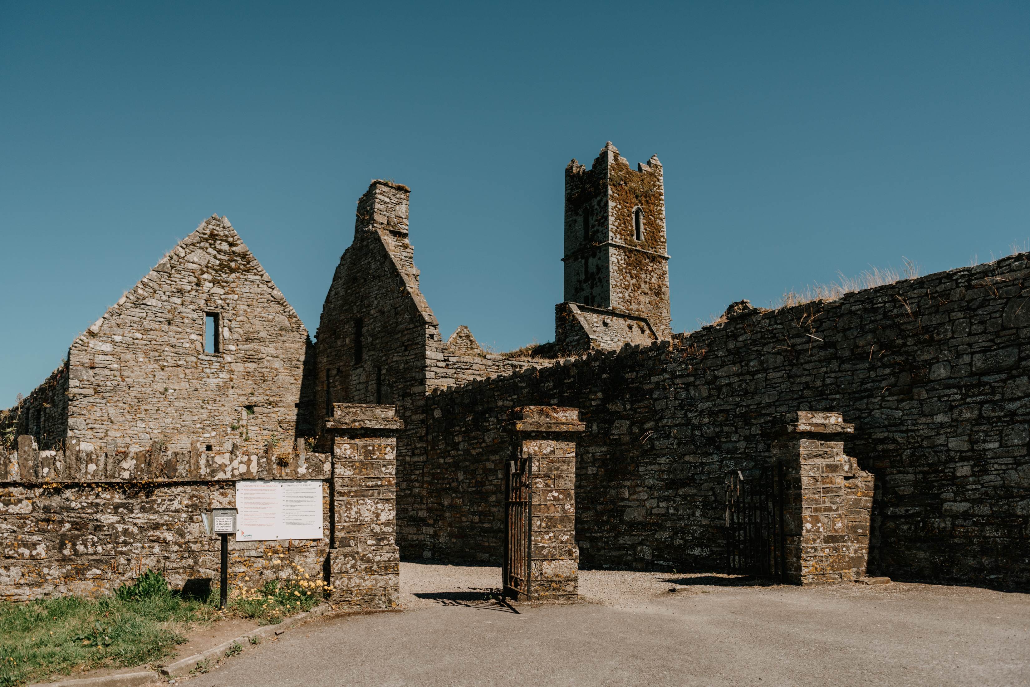 Timoleague Abbey in Cork which is a protected structure