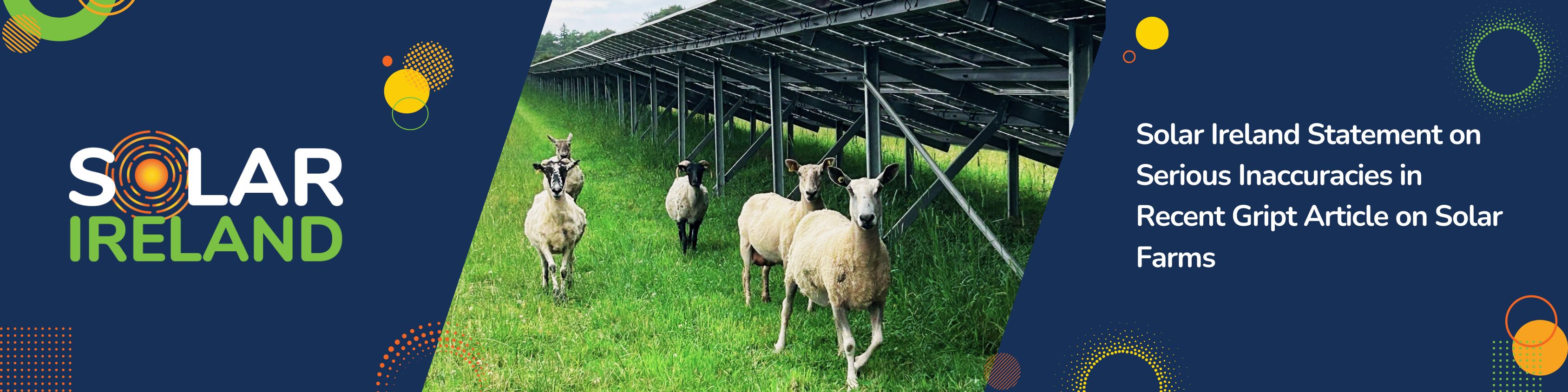 solar farm with grazing sheep
