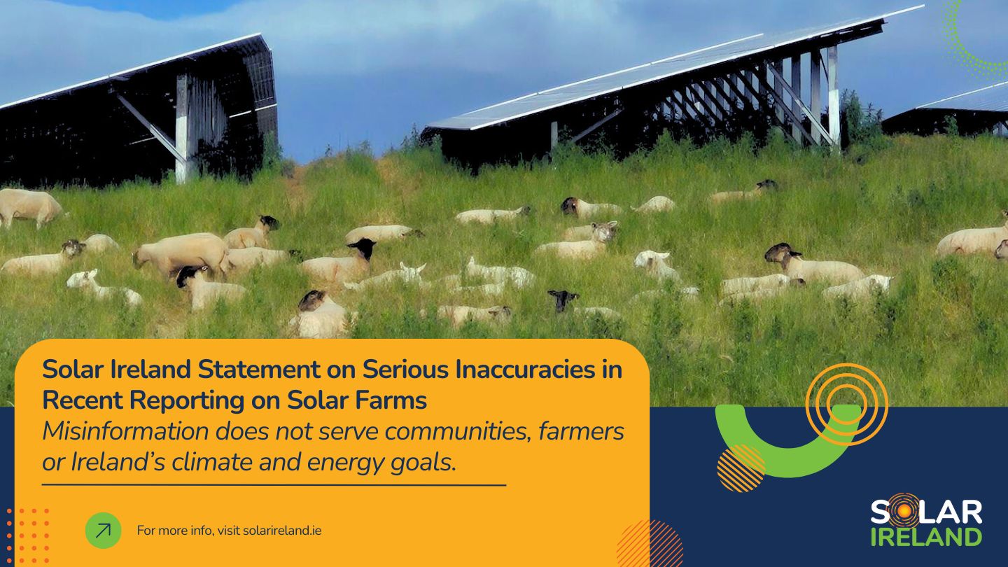 Solar Farm with sheep grazing