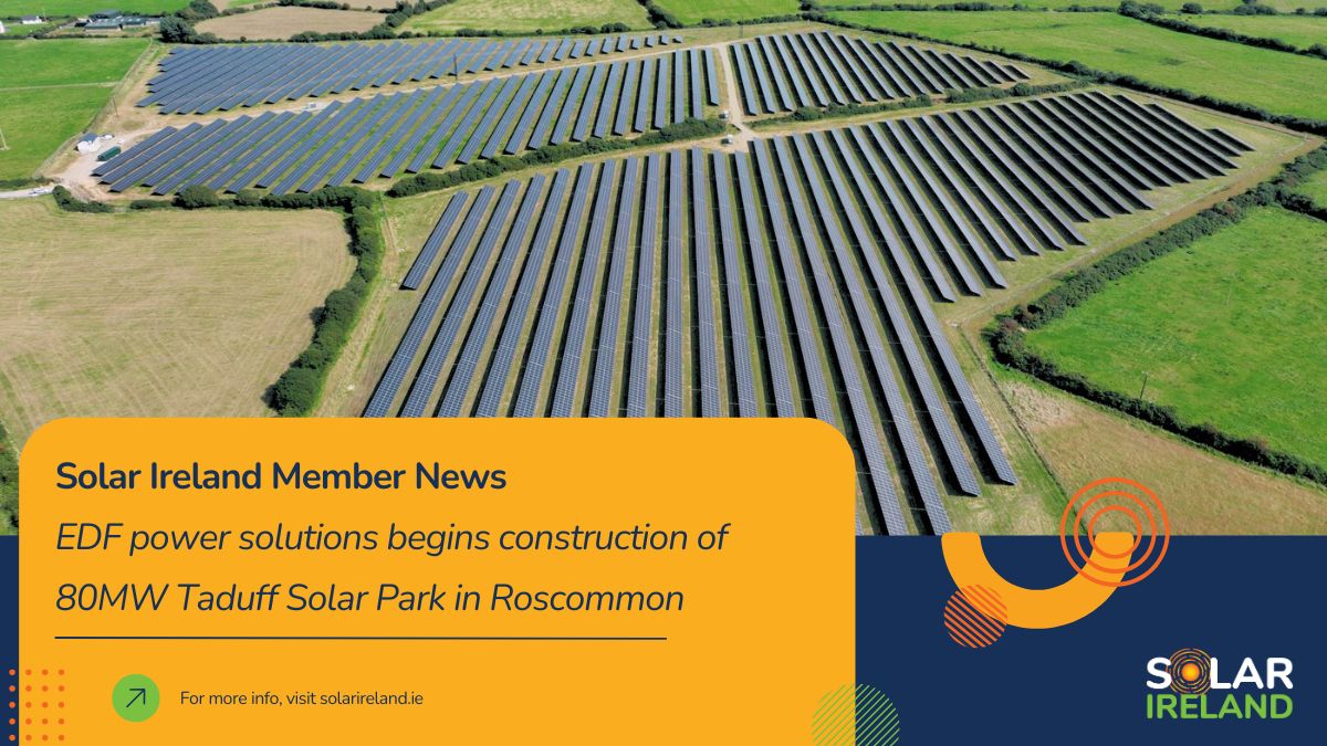EDF Blusheens Solar Farm - Solar Ireland Member News