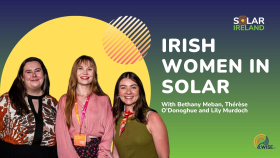 Irish Women in Solar Feature with SolarPower Europe's Irish team